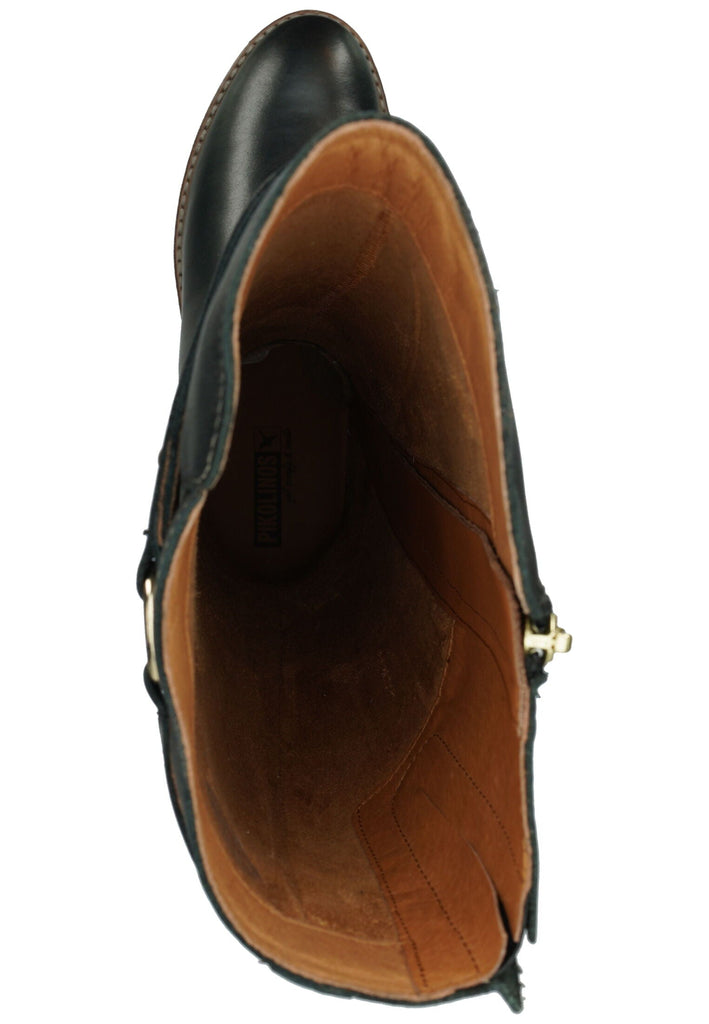 Pikolinos Stiefel Leder Schwarz Warmfutter