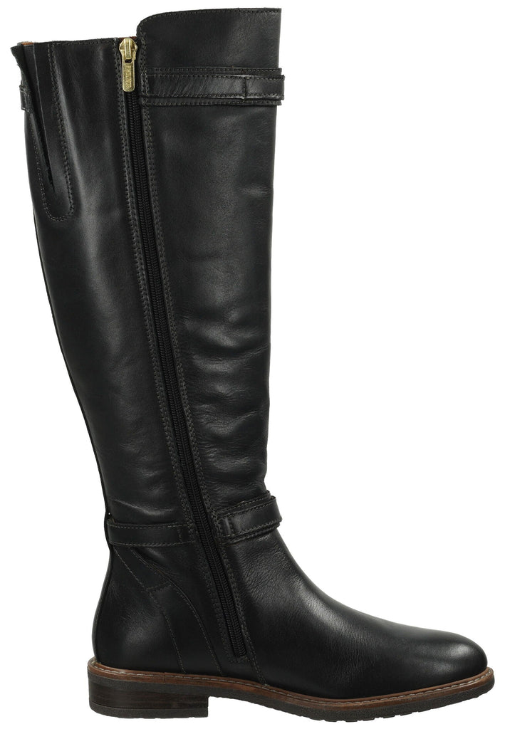 Pikolinos Stiefel Leder Schwarz Warmfutter