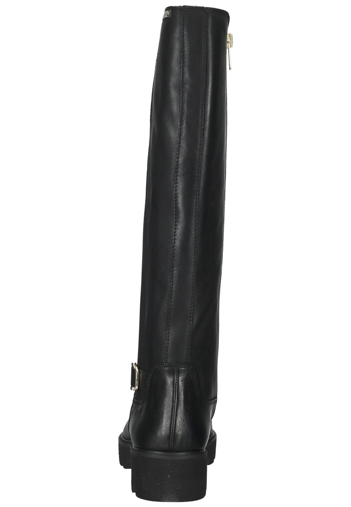 Pikolinos Stiefel Leder/Textil Schwarz