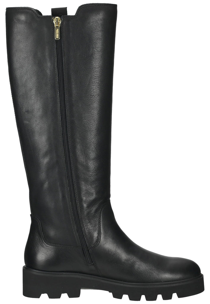 Pikolinos Stiefel Leder/Textil Schwarz
