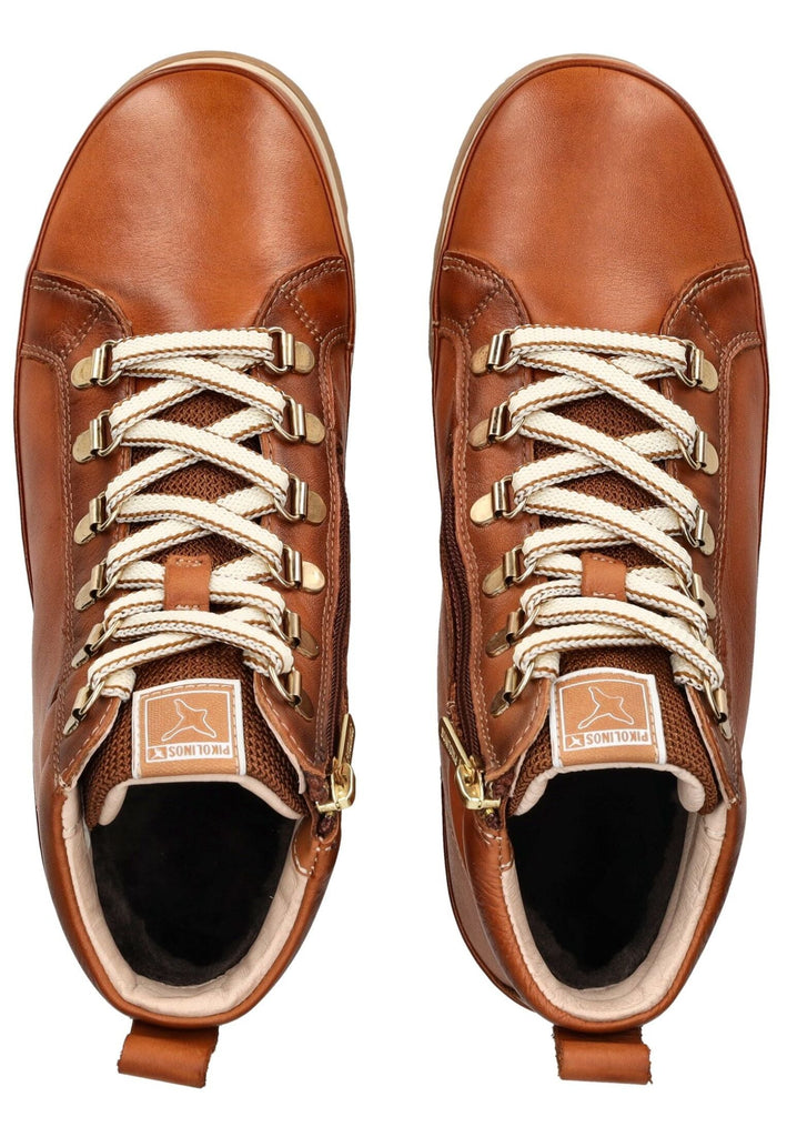 Pikolinos Stiefelette Leder Brandy Warmfutter