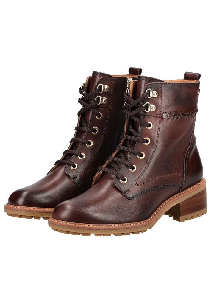 Pikolinos Stiefelette Leder Dunkelbraun