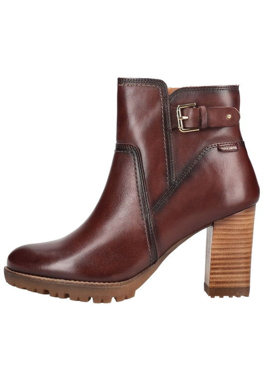 Pikolinos Stiefelette Leder Dunkelbraun