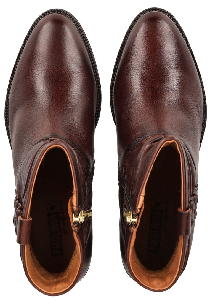 Pikolinos Stiefelette Leder Mittelbraun