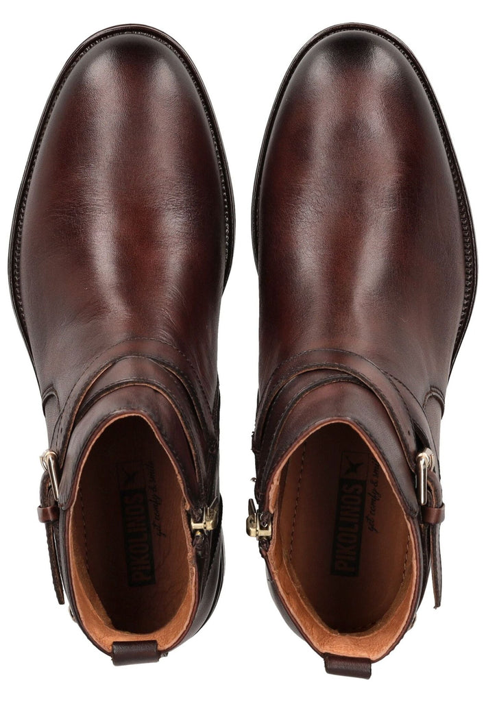Pikolinos Stiefelette Leder Mittelbraun