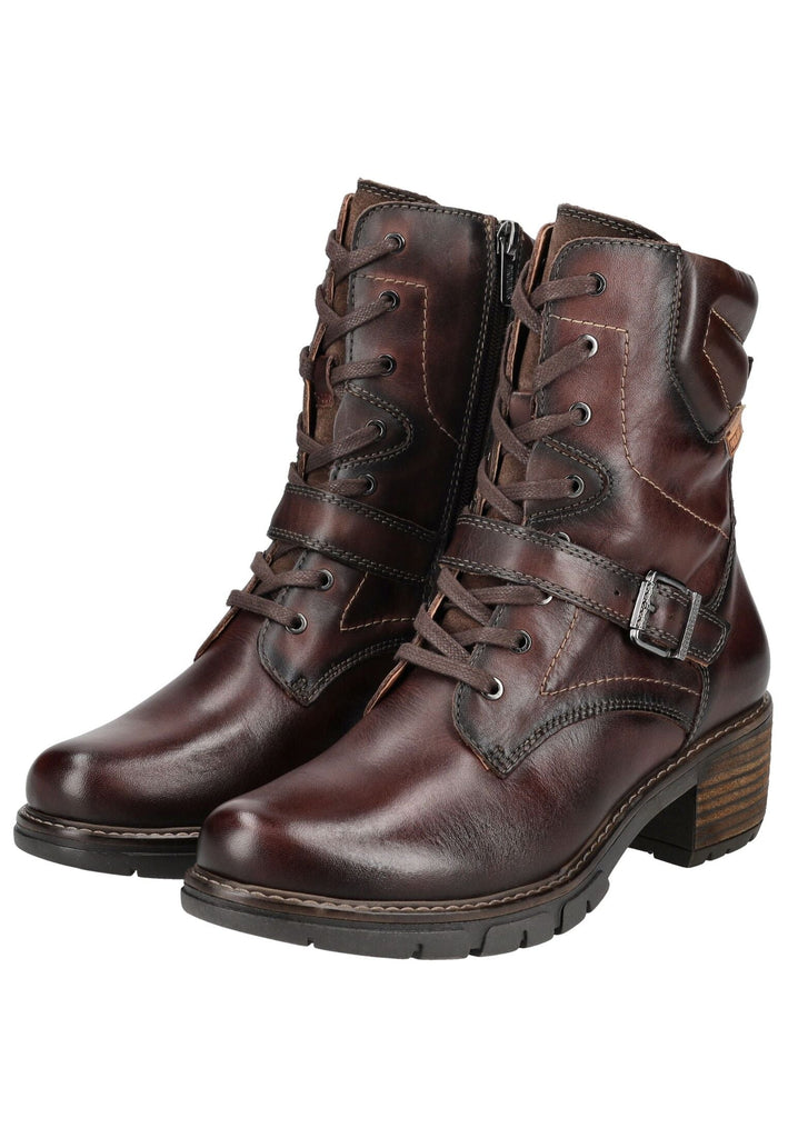 Pikolinos Stiefelette Leder Mittelbraun