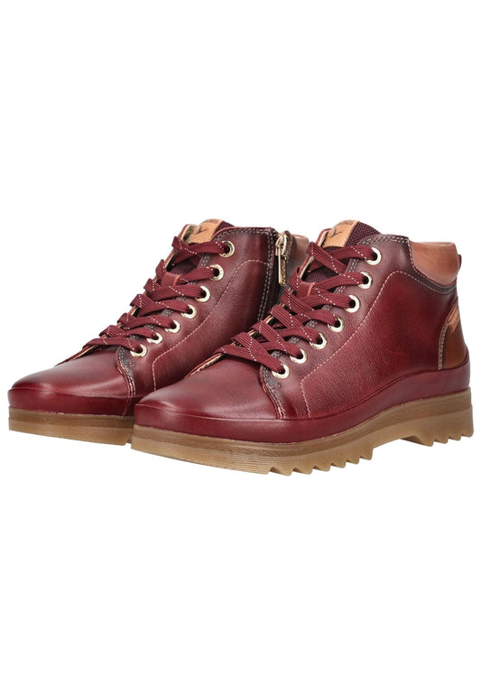 Pikolinos Stiefelette Leder Rotbraun