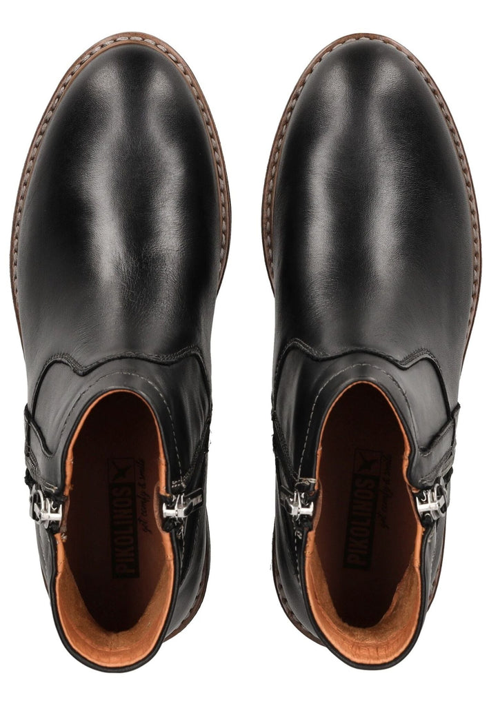 Pikolinos Stiefelette Leder Schwarz