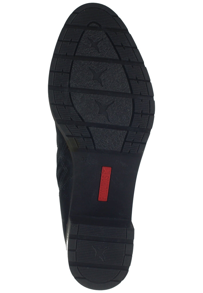 Pikolinos Stiefelette Leder Schwarz