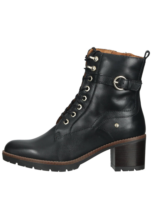 Pikolinos Stiefelette Leder Schwarz