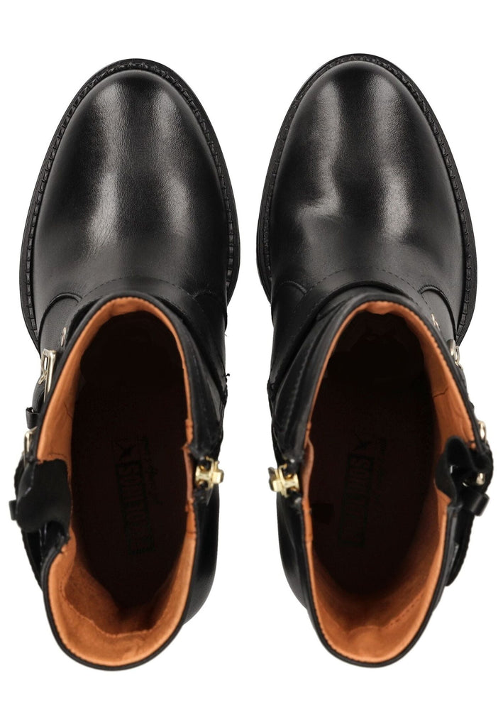 Pikolinos Stiefelette Leder Schwarz
