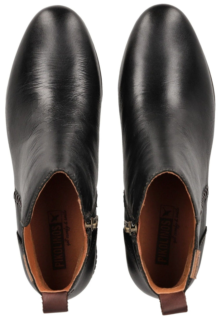 Pikolinos Stiefelette Leder Schwarz