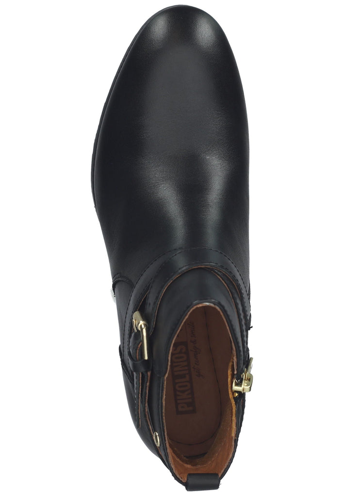 Pikolinos Stiefelette Leder Schwarz