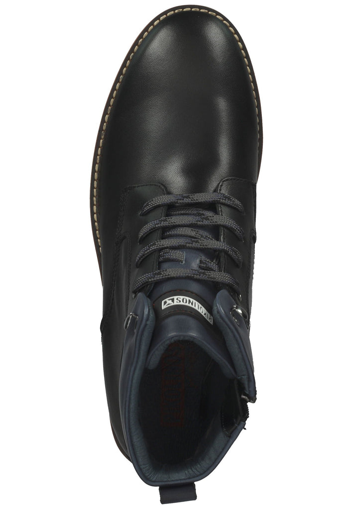 Pikolinos Stiefelette Leder Schwarz