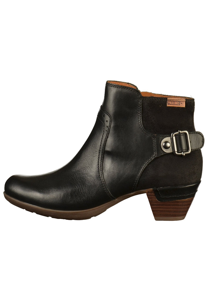 Pikolinos Stiefelette Leder Schwarz