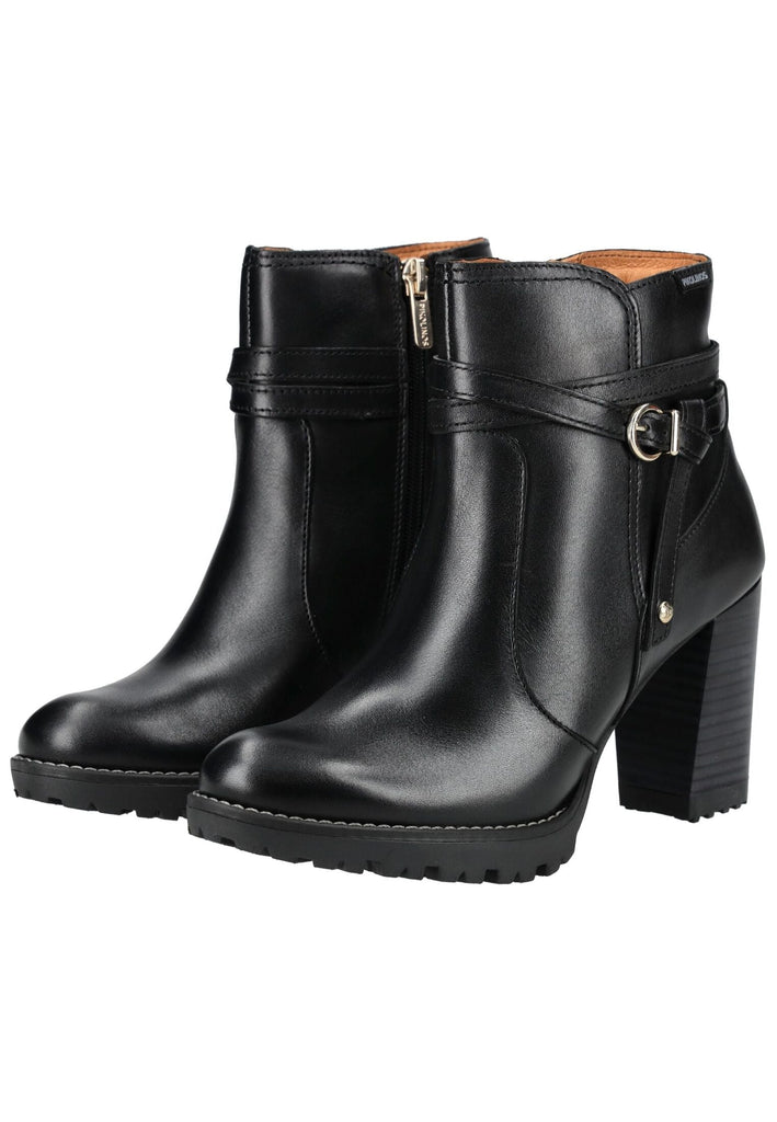 Pikolinos Stiefelette Leder Schwarz/Schwarz