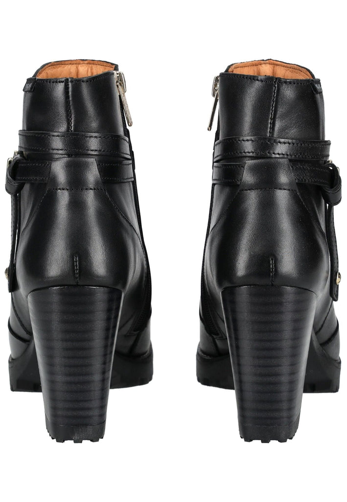 Pikolinos Stiefelette Leder Schwarz/Schwarz