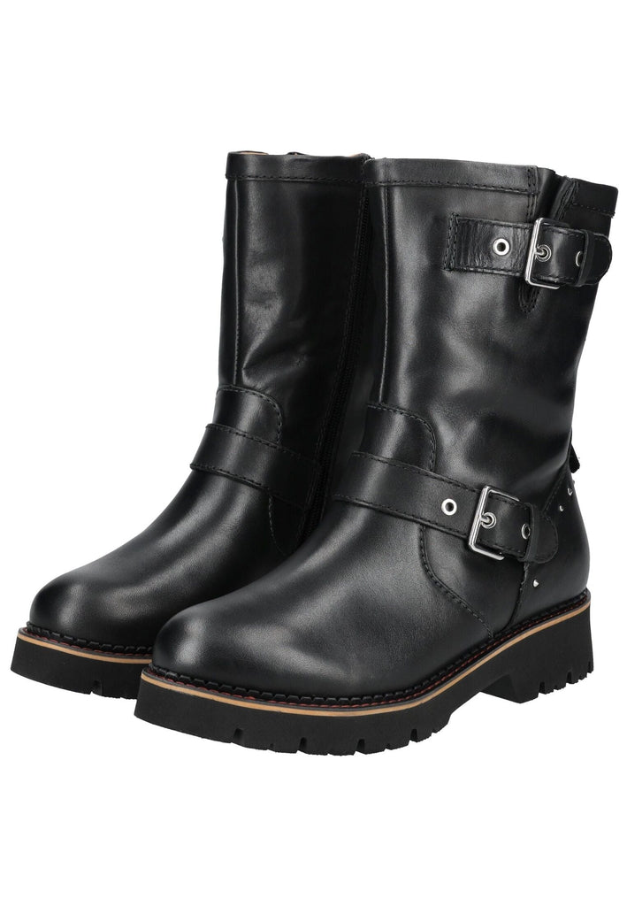 Pikolinos Stiefelette Leder Schwarz Warmfutter