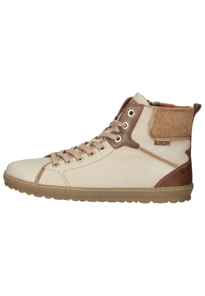 Pikolinos Stiefelette Leder/Textil Beige