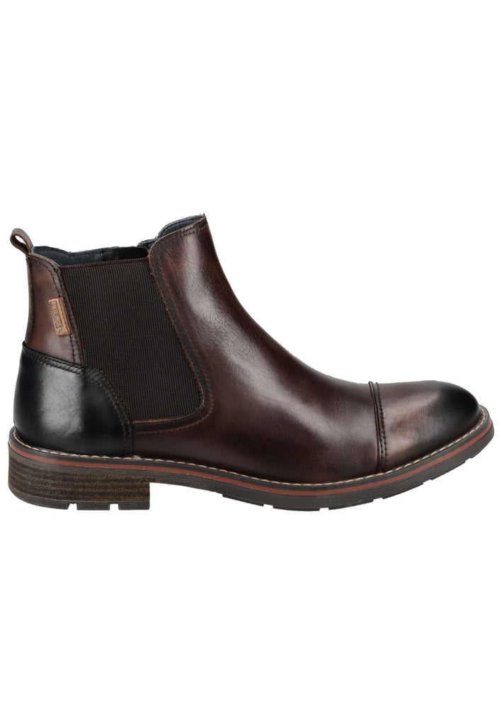 Pikolinos Stiefelette Leder/Textil Dunkelbraun