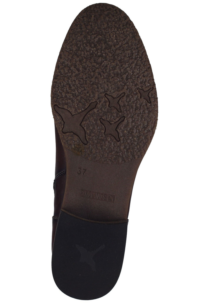 Pikolinos Stiefelette Leder/Textil Dunkelbraun