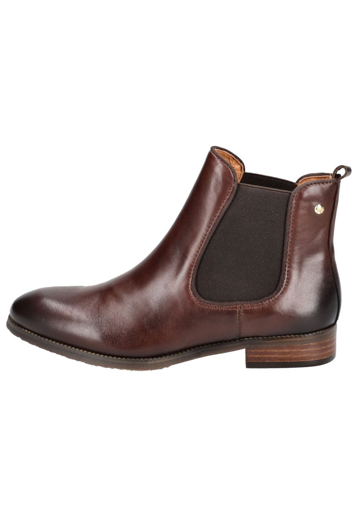 Pikolinos Stiefelette Leder/Textil Mittelbraun