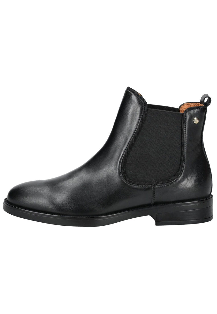 Pikolinos Stiefelette Leder/Textil Schwarz