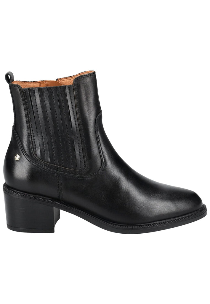 Pikolinos Stiefelette Leder/Textil Schwarz