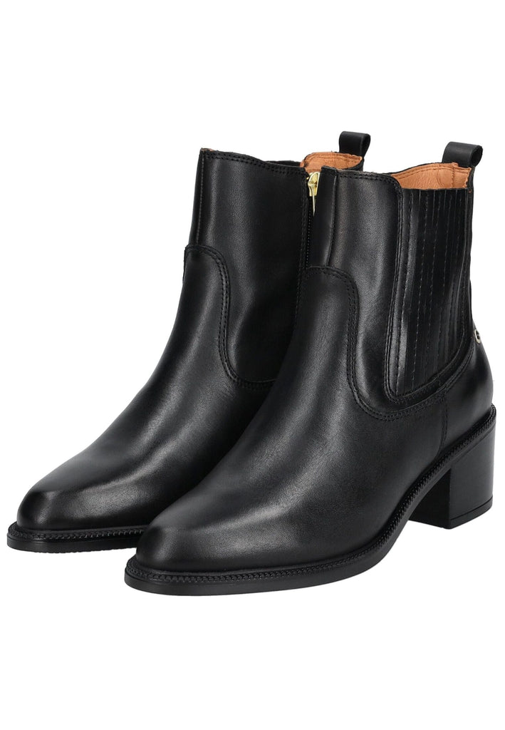 Pikolinos Stiefelette Leder/Textil Schwarz