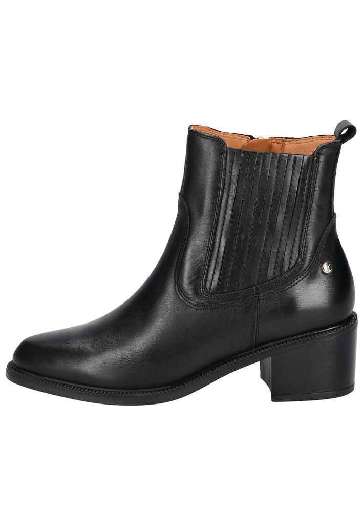 Pikolinos Stiefelette Leder/Textil Schwarz