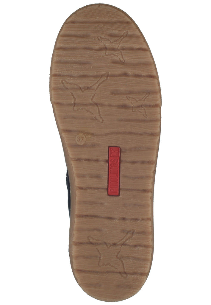 Pikolinos Stiefelette Leder/Textil Schwarz