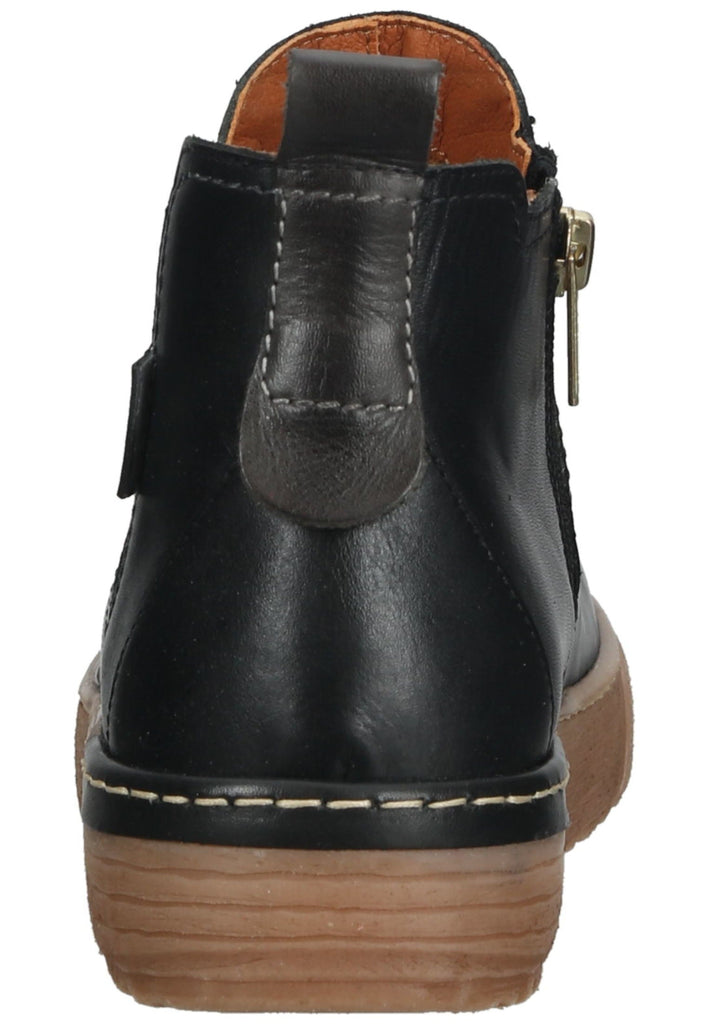 Pikolinos Stiefelette Leder/Textil Schwarz