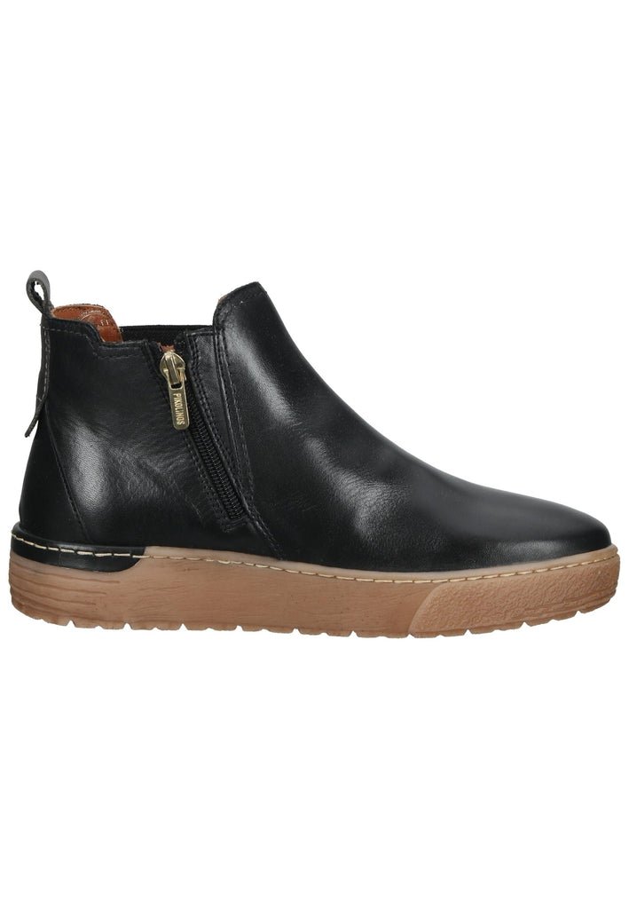 Pikolinos Stiefelette Leder/Textil Schwarz