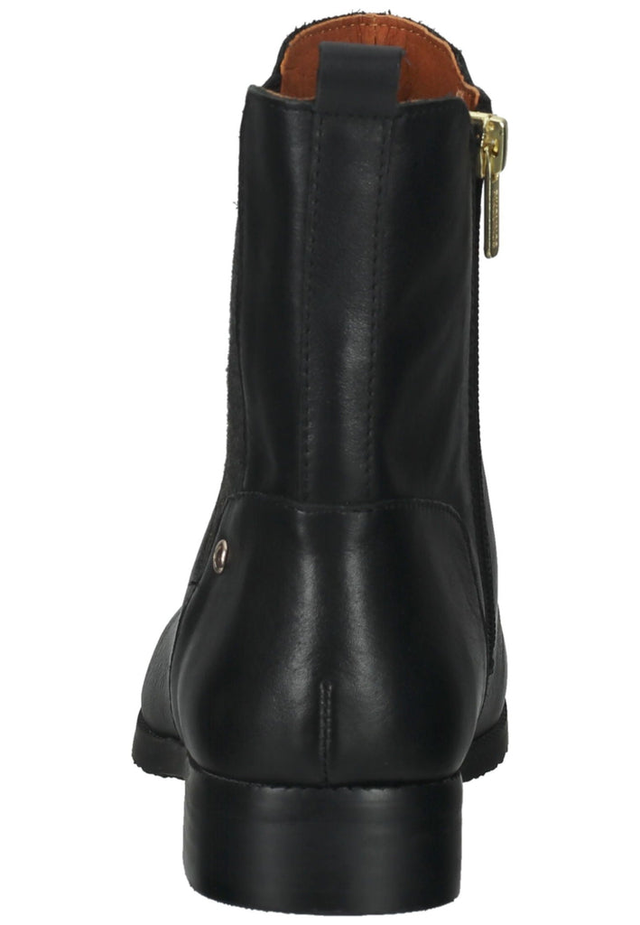 Pikolinos Stiefelette Leder/Textil Schwarz