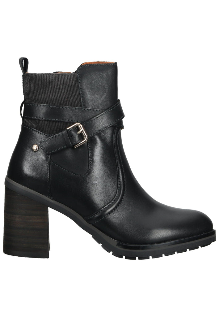 Pikolinos Stiefelette Leder/Textil Schwarz