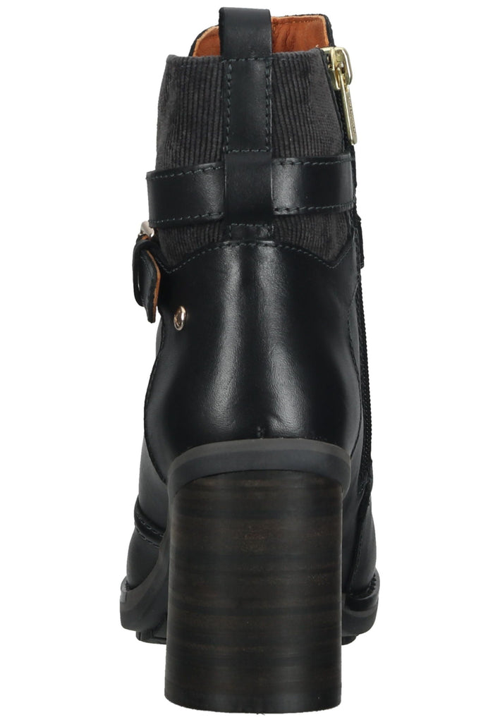 Pikolinos Stiefelette Leder/Textil Schwarz