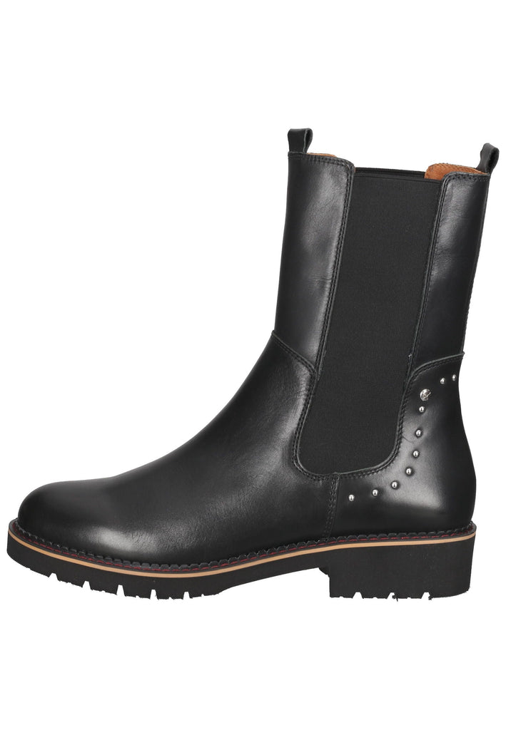 Pikolinos Stiefelette Leder/Textil Schwarz