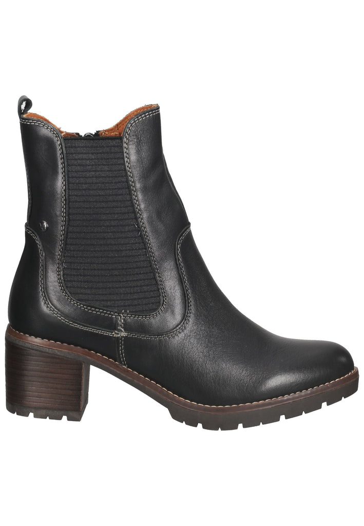 Pikolinos Stiefelette Leder/Textil Schwarz