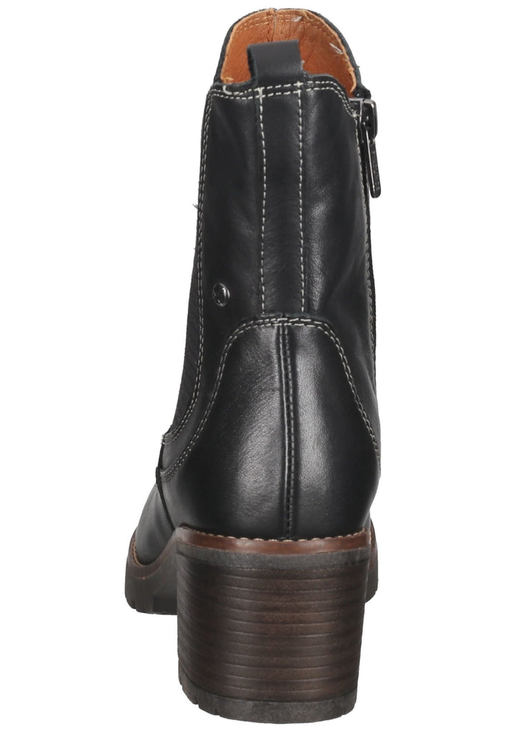 Pikolinos Stiefelette Leder/Textil Schwarz