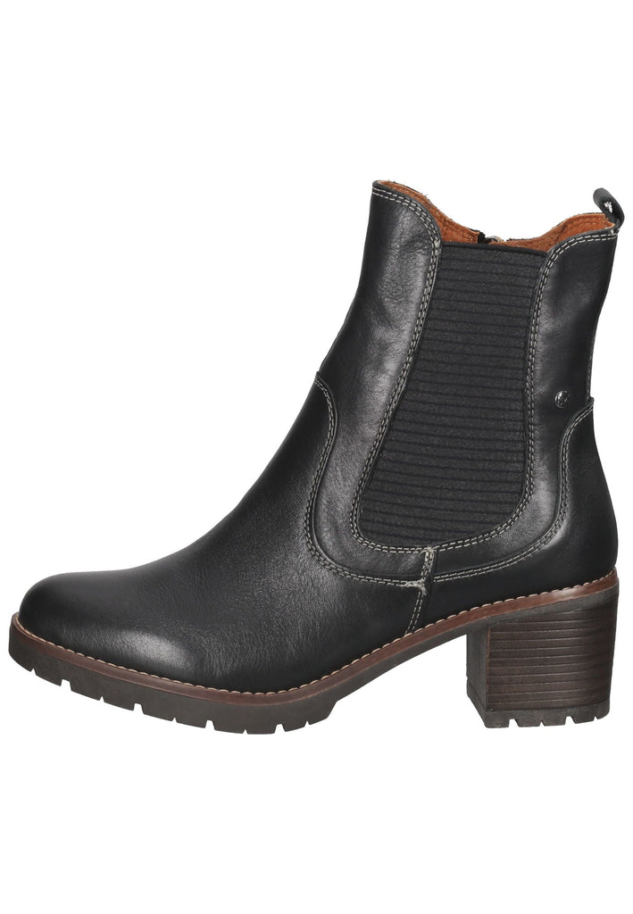 Pikolinos Stiefelette Leder/Textil Schwarz