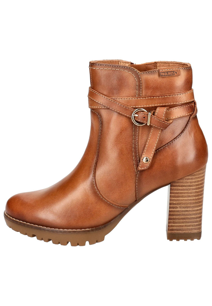 Stiefeletten Pikolinos Stiefelette Leder Brandy
