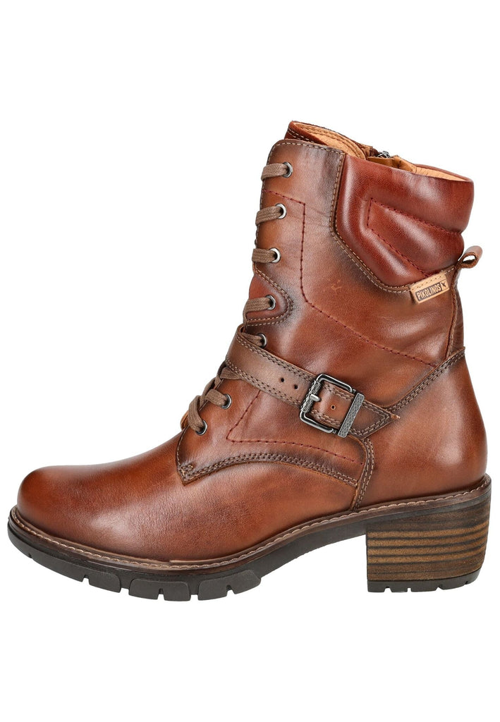 Stiefeletten Pikolinos Stiefelette Leder Braun