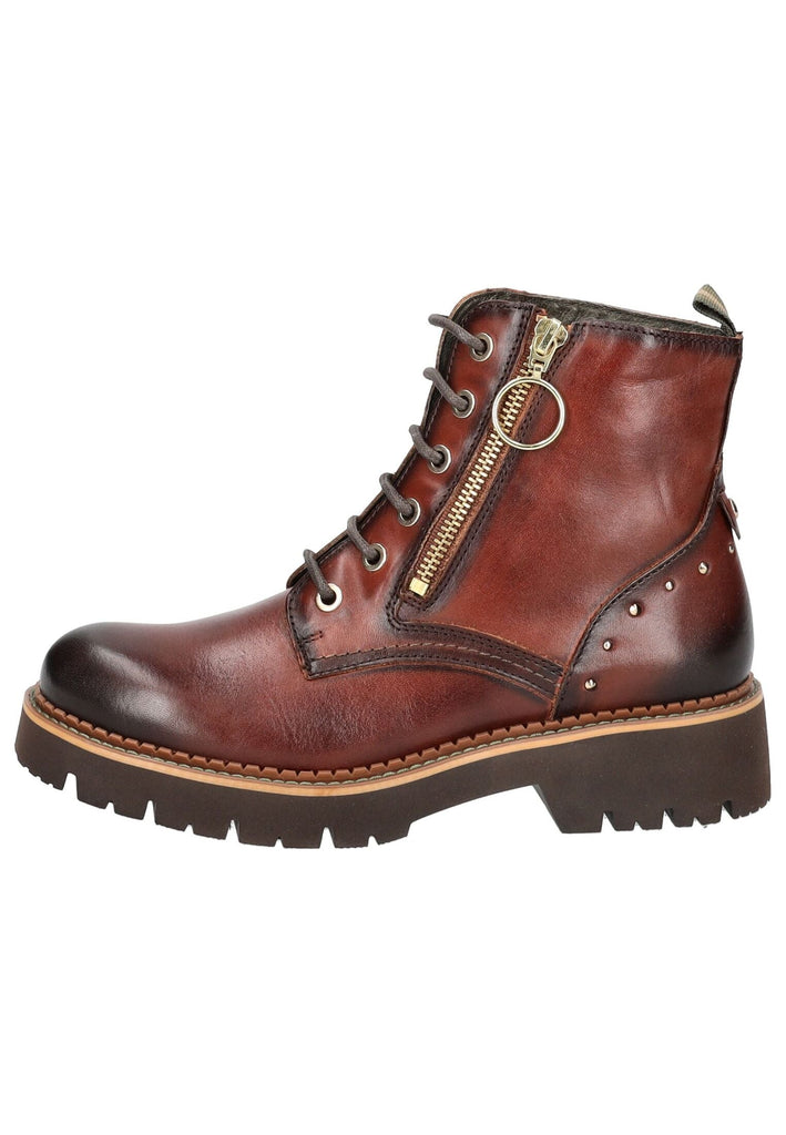 Stiefeletten Pikolinos Stiefelette Leder Cognac