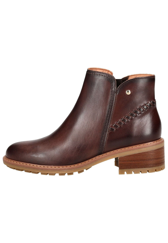 Stiefeletten Pikolinos Stiefelette Leder Hellbraun