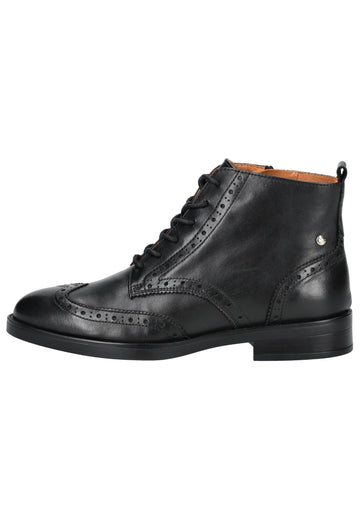 Stiefeletten Pikolinos Stiefelette Leder Schwarz