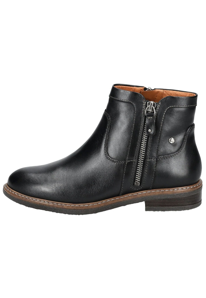 Stiefeletten Pikolinos Stiefelette Leder Schwarz
