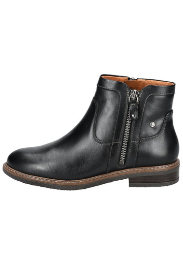 Stiefeletten Pikolinos Stiefelette Leder Schwarz