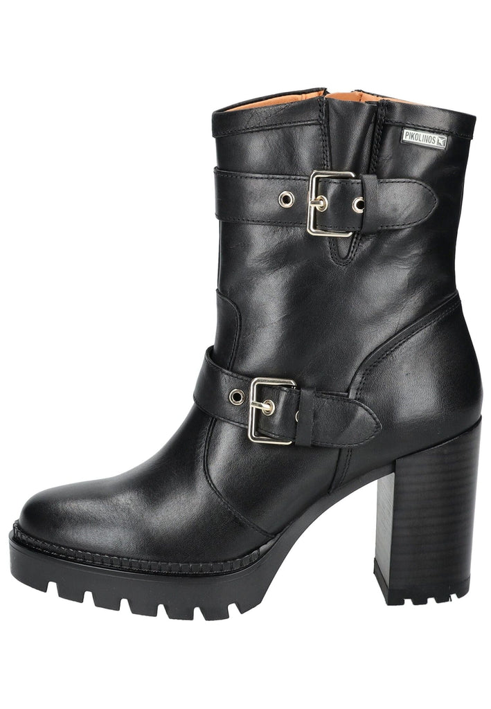 Stiefeletten Pikolinos Stiefelette Leder Schwarz