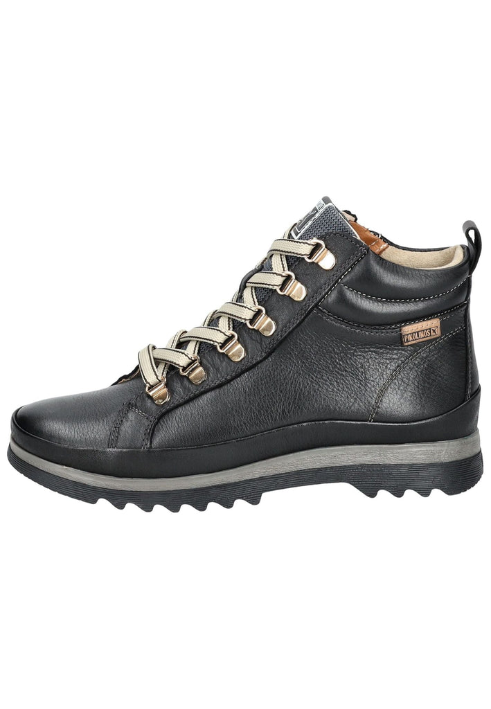 Stiefeletten Pikolinos Stiefelette Leder Schwarz