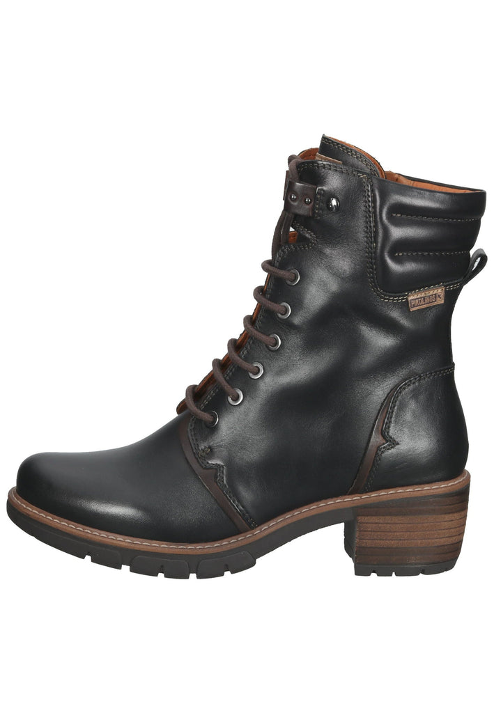 Stiefeletten Pikolinos Stiefelette Leder Schwarz